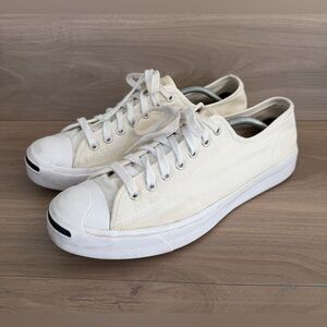 Converse Shoes Mens US 10 Womens 11.5 Jack Purcell Ox Low Sneakers 164057C White